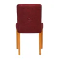 Bath Soft Oak Dining Chairs with Scarlett Back & Espresso Seat (6 Pack) - Image 4