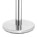 Bolero Polished Stainless Steel Black Strap Barriers 3m (2 Pack) - Image 2