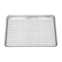 Clover Japanese Chef Tray 18-8 227x316mm - Image 2