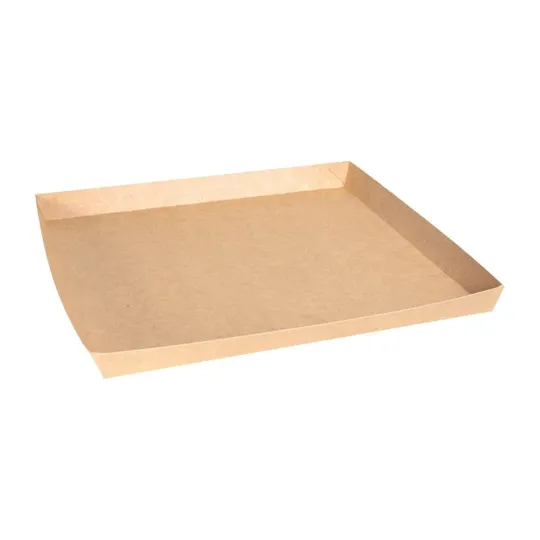 Notpla 10" Pizza Trays - Kraft (350 Pack)