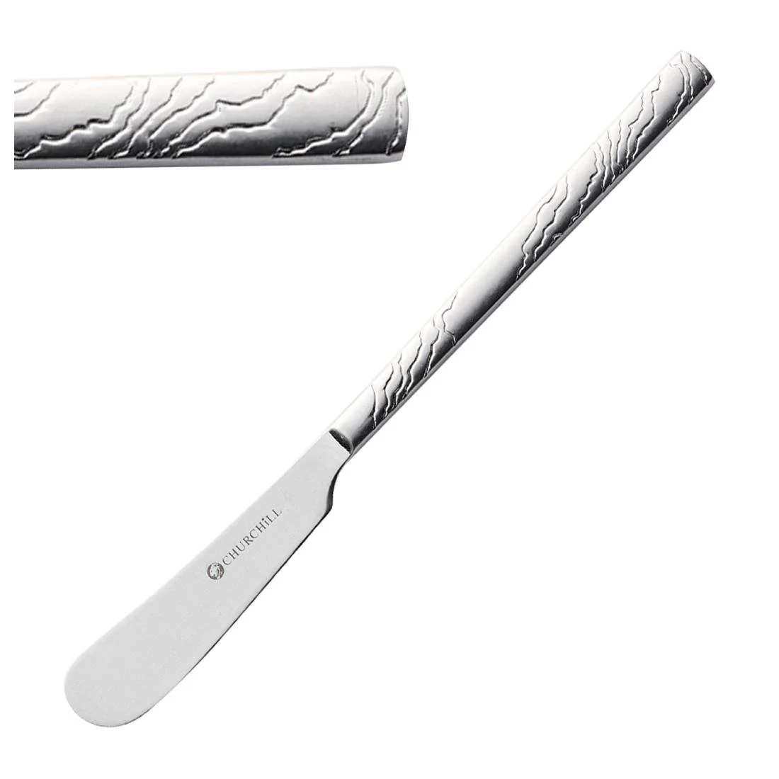 Churchill Tide Vintage Cutlery Butter Knives (12 Pack) - Image 1