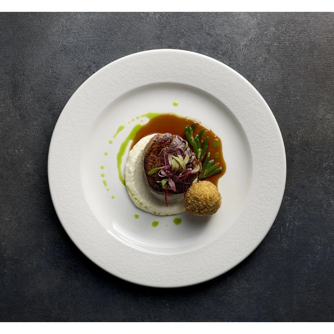 Churchill Viana Plates White 210mm (12 Pack) - Image 2