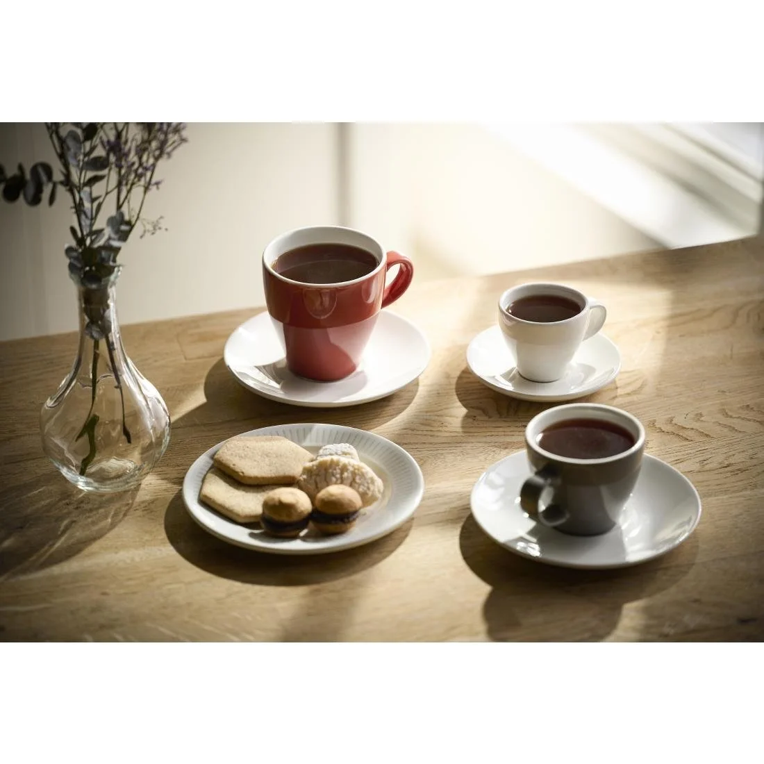 Churchill Blends Tulip Cups White 170ml (12 Pack) - Image 3