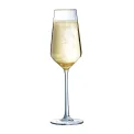 Cristal d'Arques Ultime Gold Band Flutes 170ml (8 Pack) - Image 2