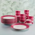 Arcoroc Brush Soup Plates Cherry Red 225mm (12 Pack) - Image 2