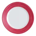 Arcoroc Brush Soup Plates Cherry Red 225mm (12 Pack) - Image 1