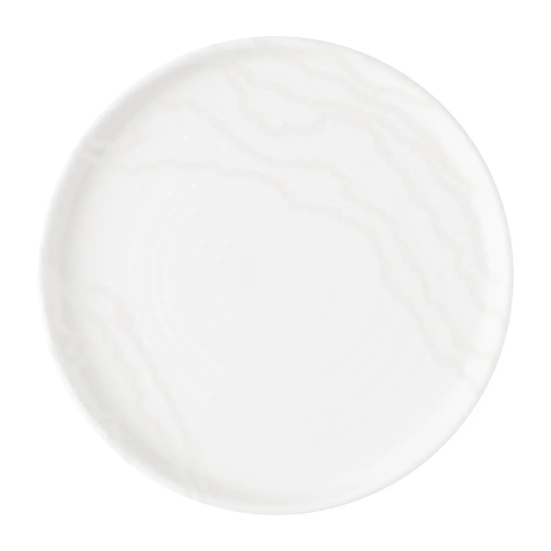 Churchill Tide Walled Plates White 210mm (6 Pack) - Image 1