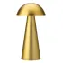 Utopia Grenada LED Cordless Table Lamps Gold 225mm (6 Pack)