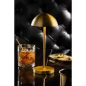 Utopia Tonga LED Cordless Table Lamps Brushed Gold 260mm (6 Pack) - Image 2