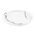 Churchill Tide Accents Walled Plates Green 210mm (6 Pack) - Image 1