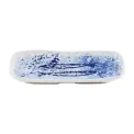 Churchill Inked Fresco Natural Deep Trays Blue 260x150mm (6 Pack) - Image 1