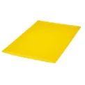 Cambro Safetrak IML Polypropylene Seal Lid Yellow - Image 1