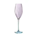 Cristal D'Arques Swirly Spring Flutes 210ml (8 Pack) - Image 1