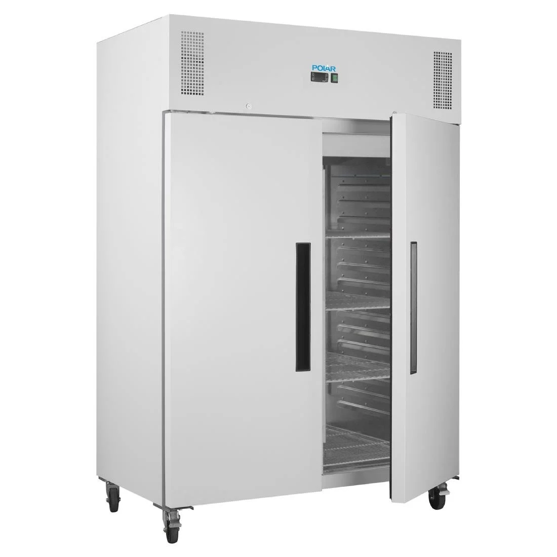 Polar G-Series Upright Double Door Fridge White 1152Ltr - Image 3