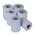 Nisbets Essentials Centrefeed Blue Rolls 2-Ply 320 Sheets (6 Pack) - Image 3
