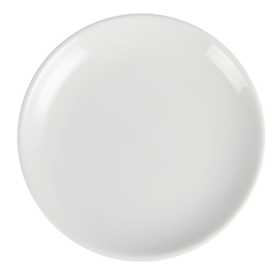 Olympia Whiteware Coupe Plates 180mm