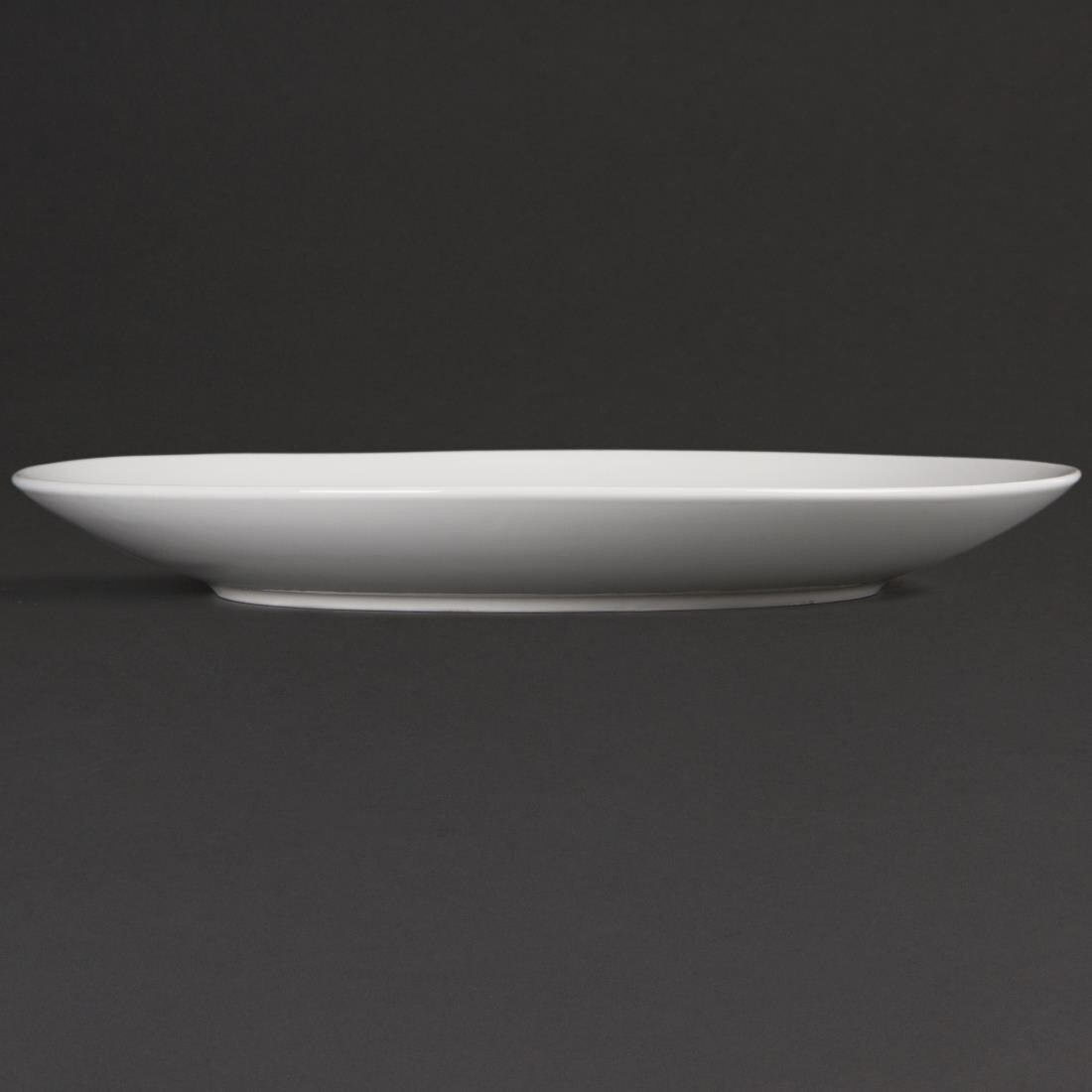Olympia Whiteware Coupe Plates 310mm
