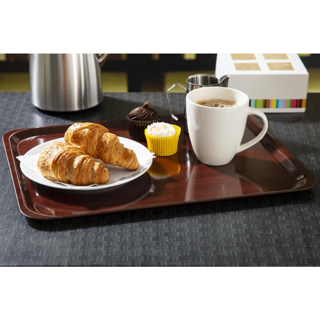 Cambro Ultimate Tray 14.2 x 18.1 in Mahagony