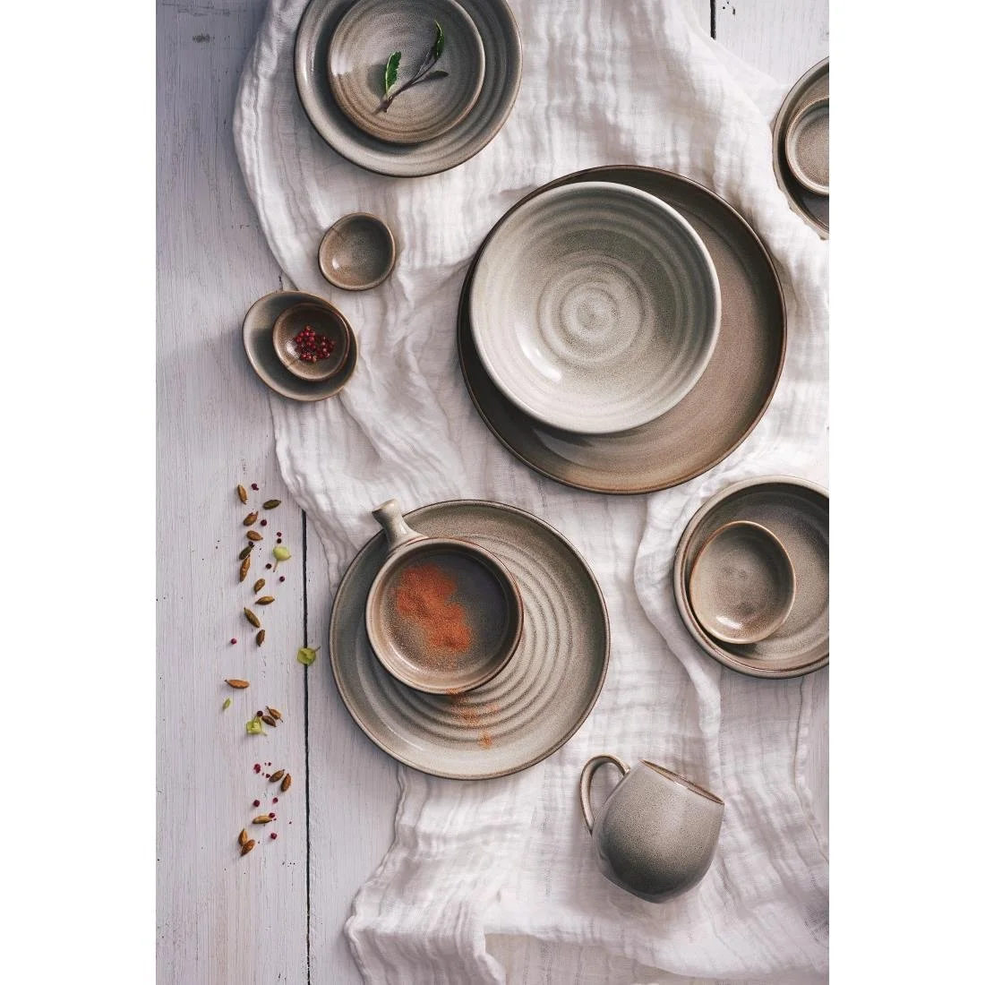 Robert Gordon Potters Collection Pier Plates 232mm (12 Pack) - Image 2
