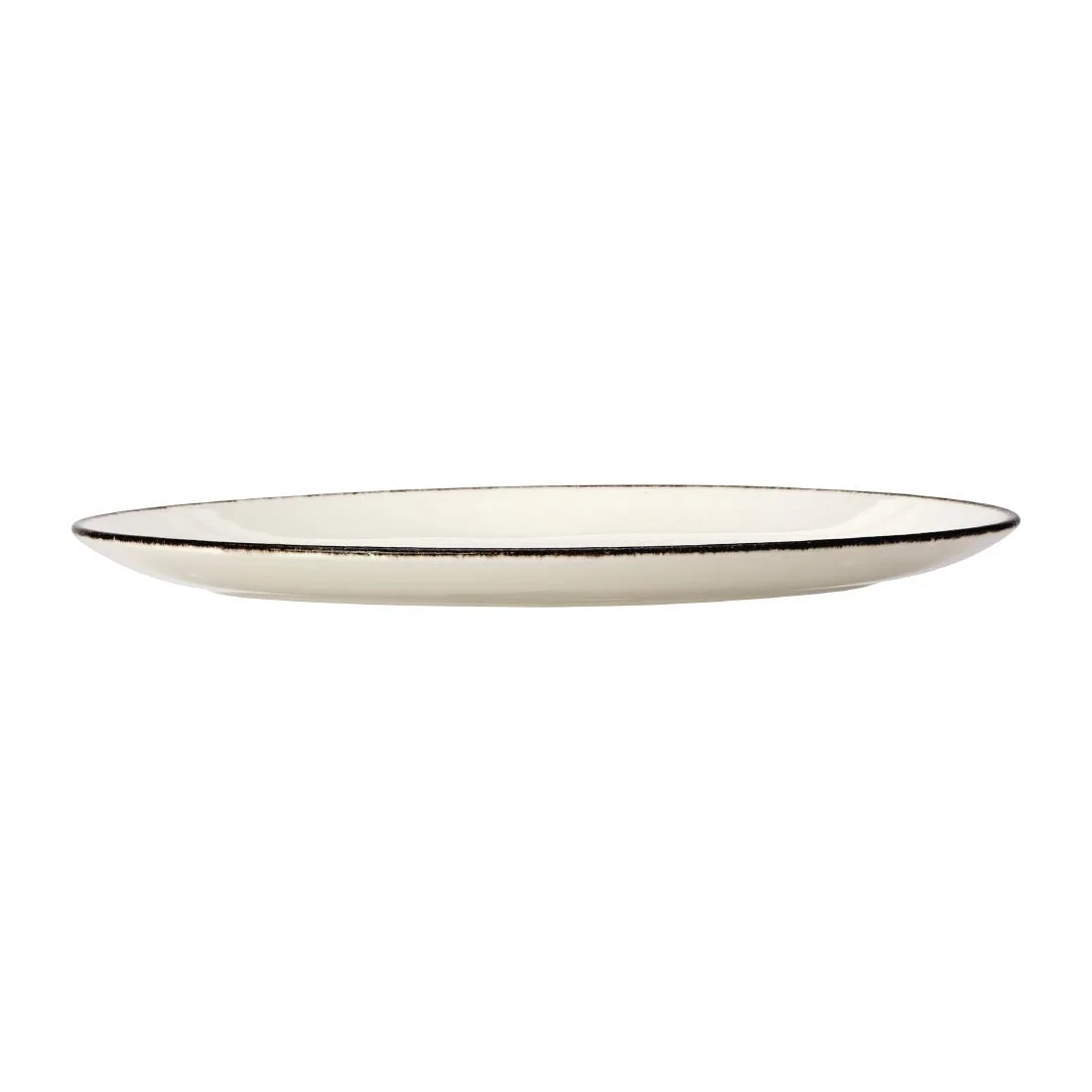 Steelite Charcoal Dapple Oval Coupe Plates 342mm (12 Pack) - Image 4