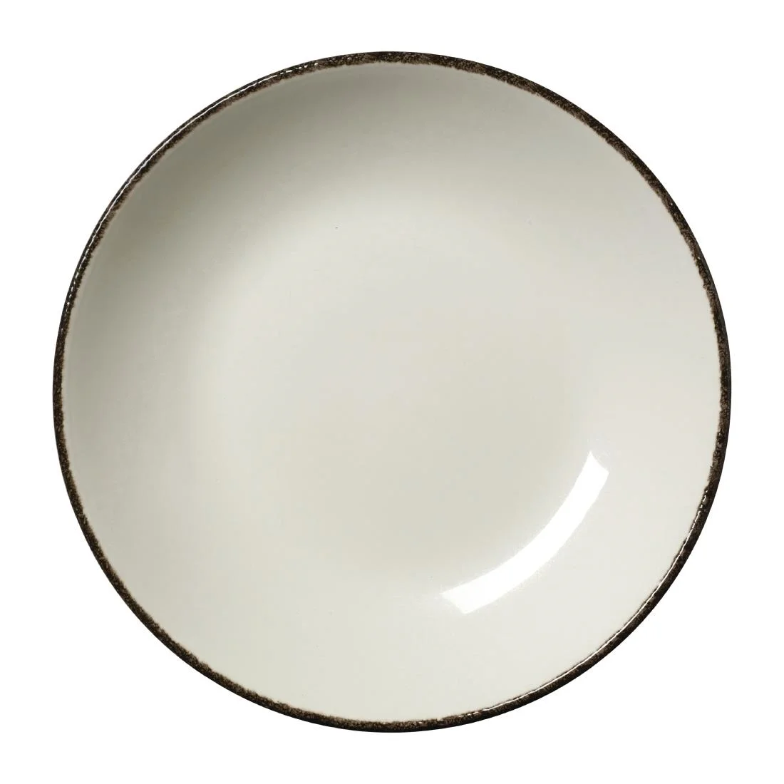 Steelite Charcoal Dapple Coupe Bowls 42oz 255mm (12 Pack) - Image 1