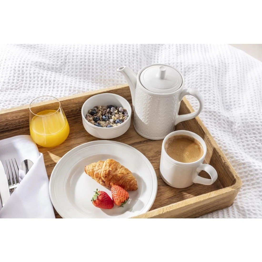 Steelite Bead Mugs 285ml (12 Pack) - Image 2