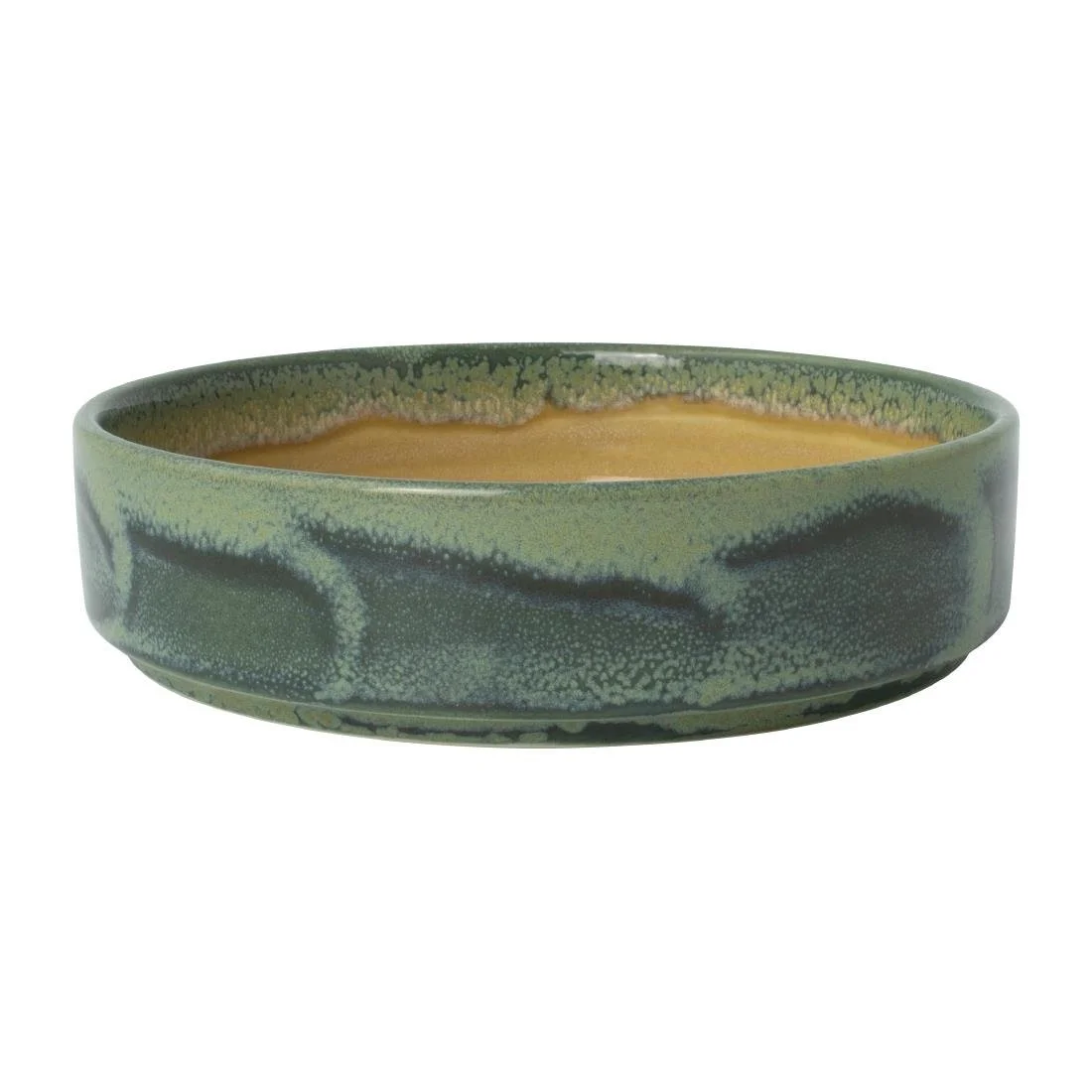 Steelite Aurora Revolution Jade Round Stacking Trays 165mm (12 Pack) - Image 1