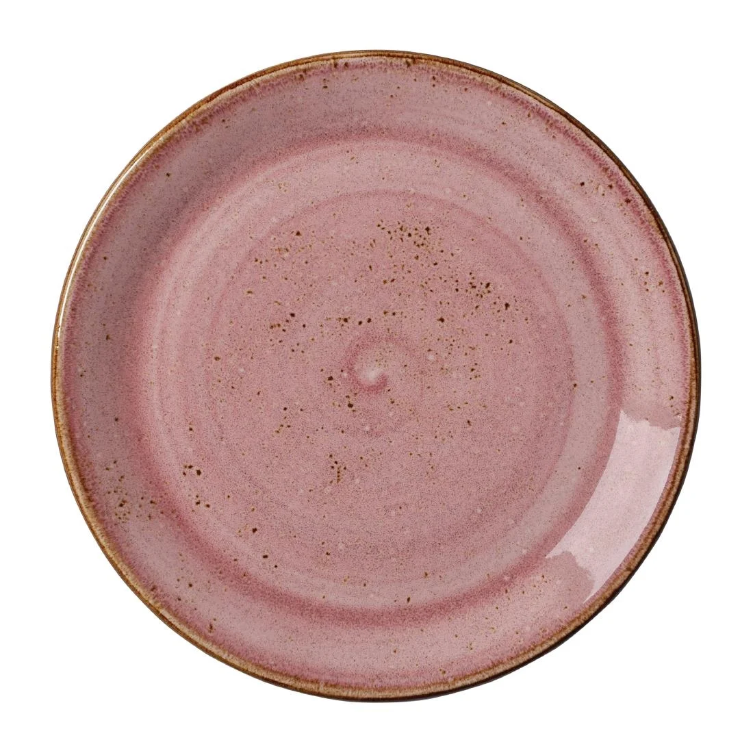Steelite Craft Raspberry Plate Coupe 252.5mm (12 Pack) - Image 1