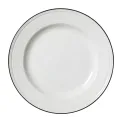 Steelite Bead Black Band Plates 255mm (12 Pack) - Image 1
