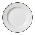 Steelite Bead Black Band Plates 203mm (12 Pack) - Image 1