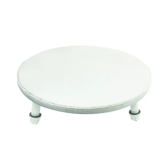 Steelite Aged White Pipe Stand Short Legs 355x95mm