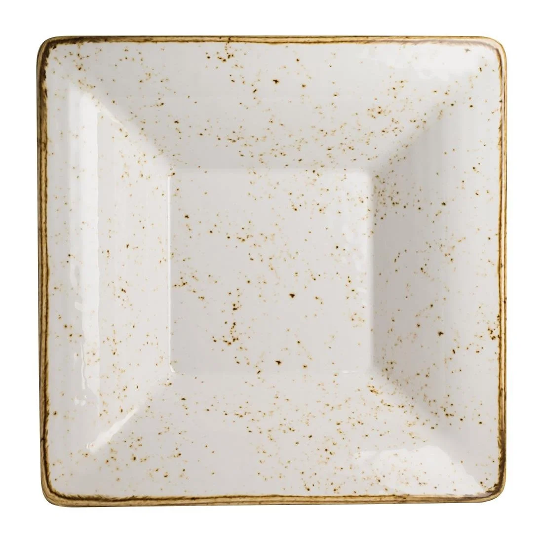 Steelite Craft White Buffet Square Pebble Bowls 381mm (3 Pack) - Image 1