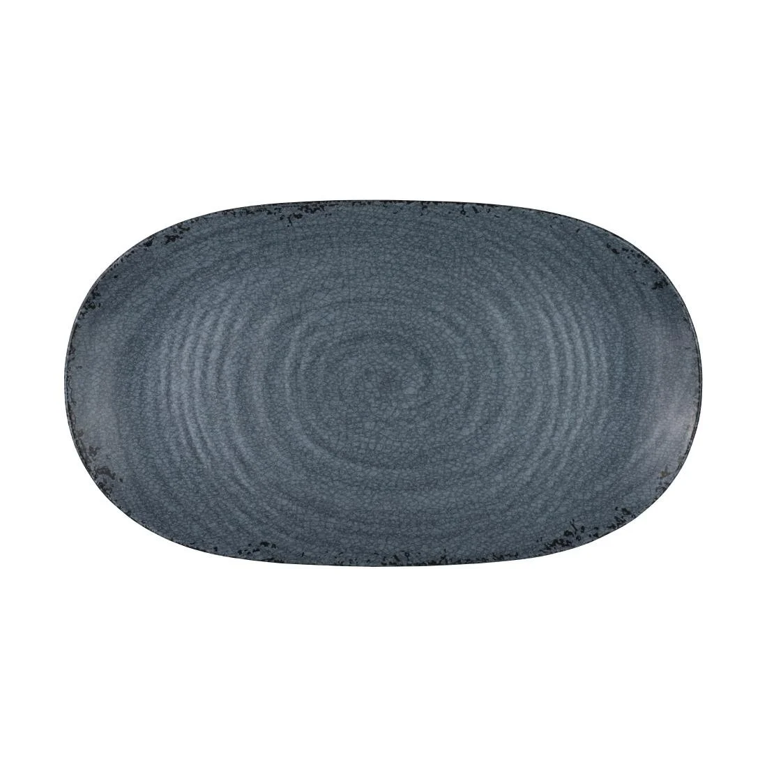 Steelite Creations Pompeii Slate Platter 355.6x203.2mm (12 Pack)(Direct Pack) - Image 1