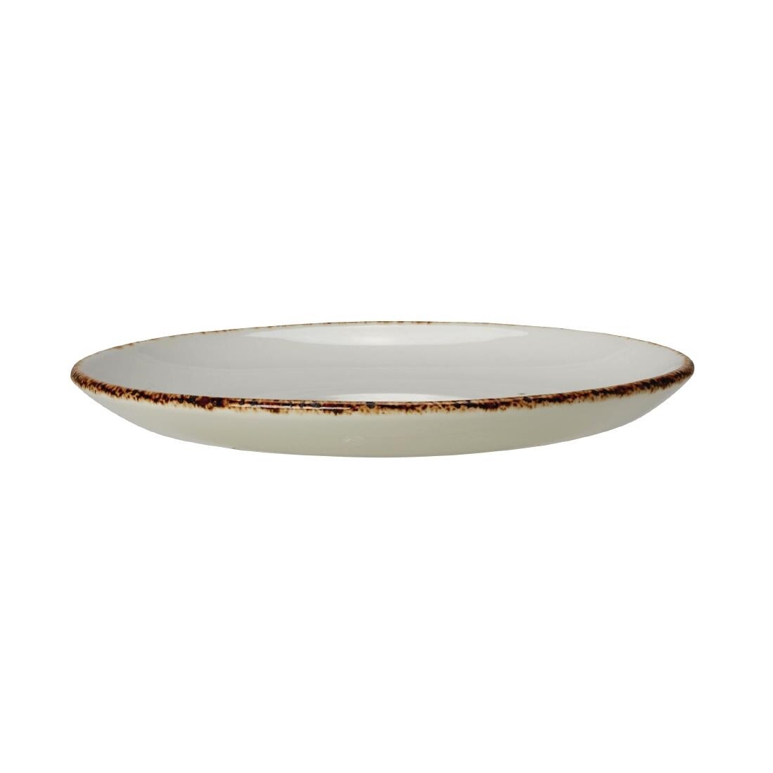 Steelite Brown Dapple Saucers 125mm