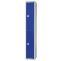 Elite Double Door Electronic Combination Locker Blue