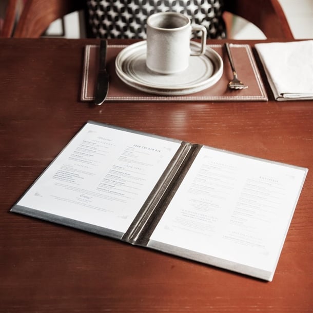 Buy menu covers from Smart Hospitality Supplies