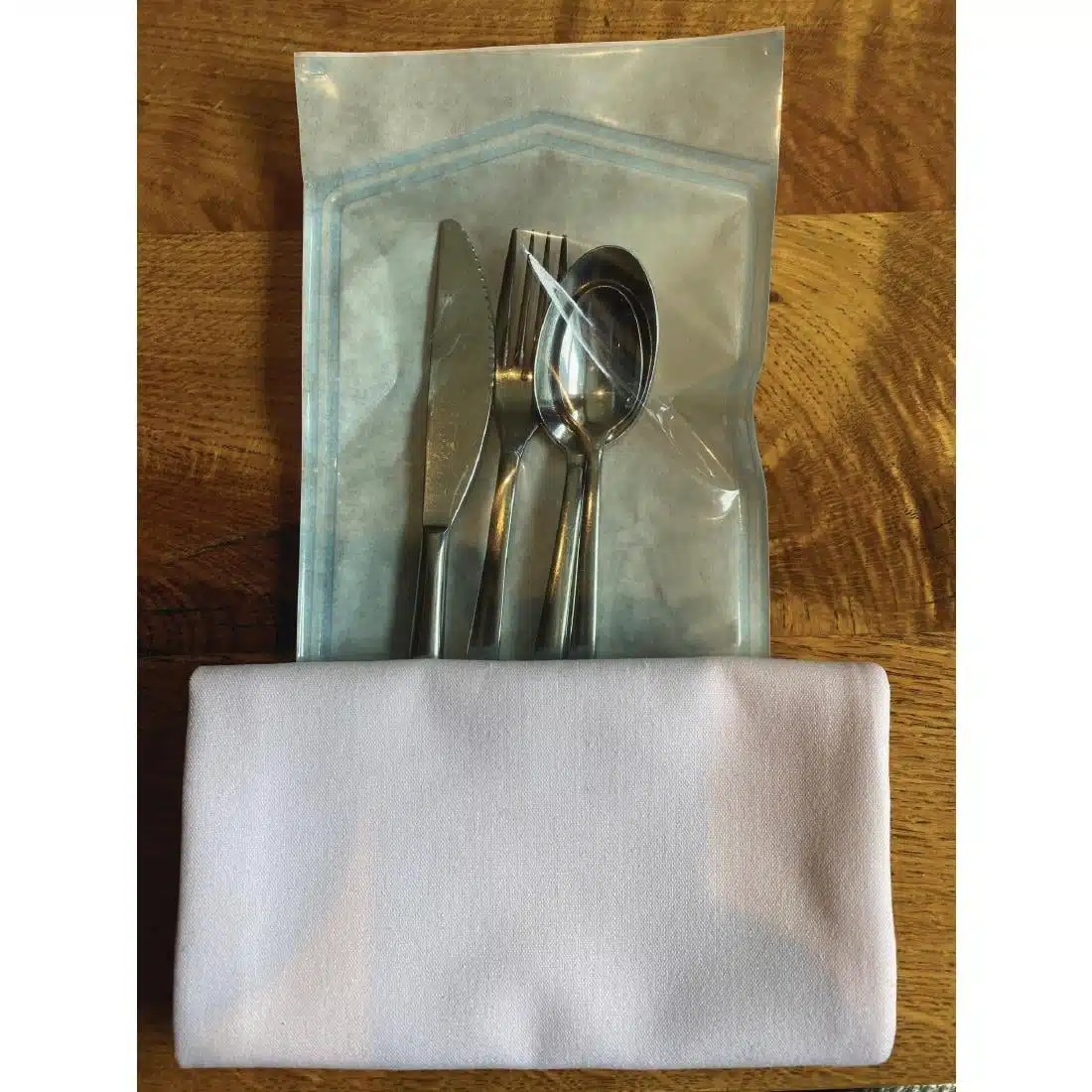 EpicureSecure Sealable Thermal Sanitised Cutlery Pouches Medium - Image 4