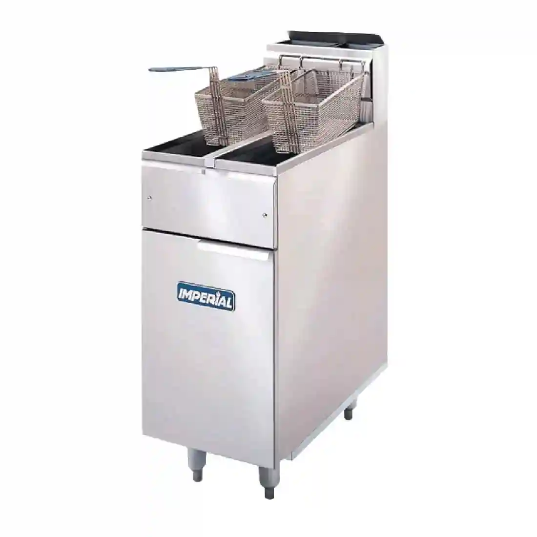 Imperial Twin Tank Twin Basket Propane Gas Fryer IFS-2525