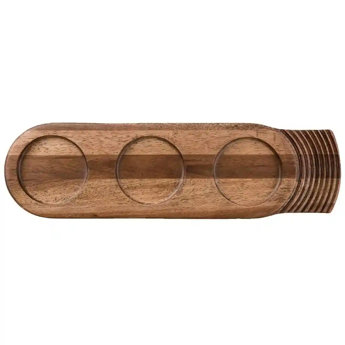 Churchill Single Handled Large Wooden Trays 480mm