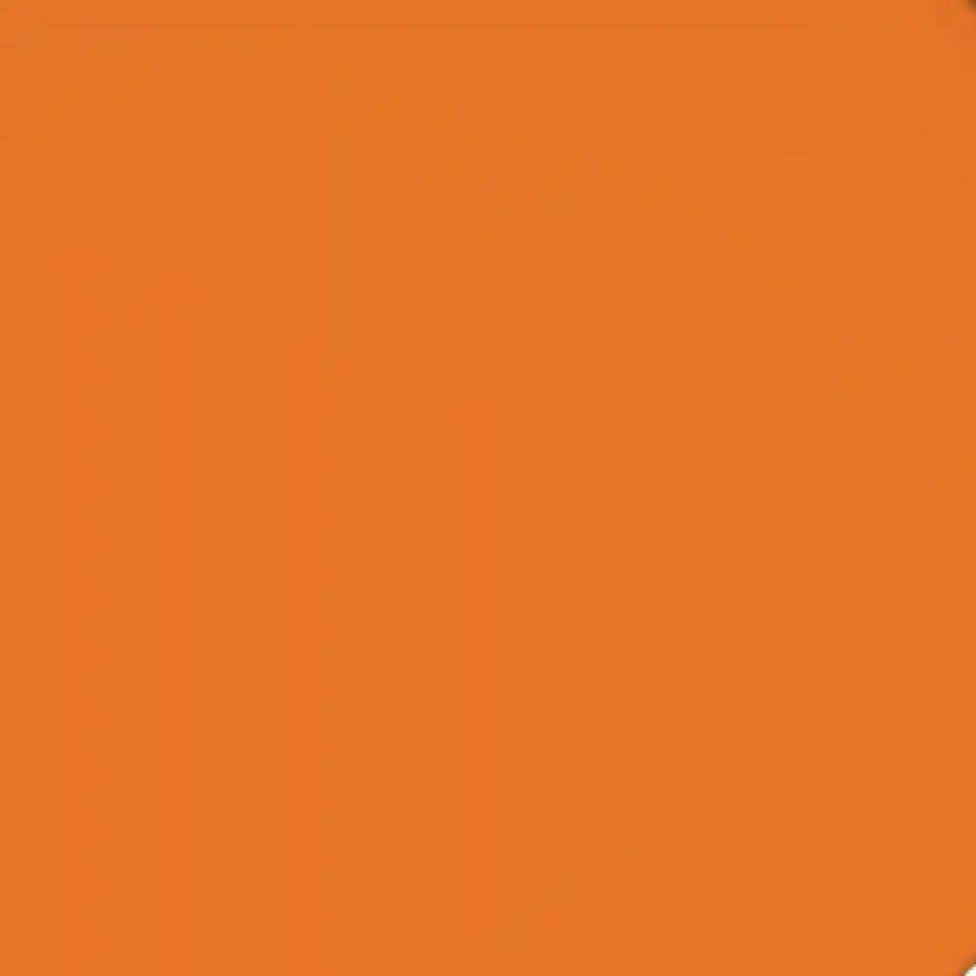 Werzalit Pre-drilled Square Table Top Orange 700mm