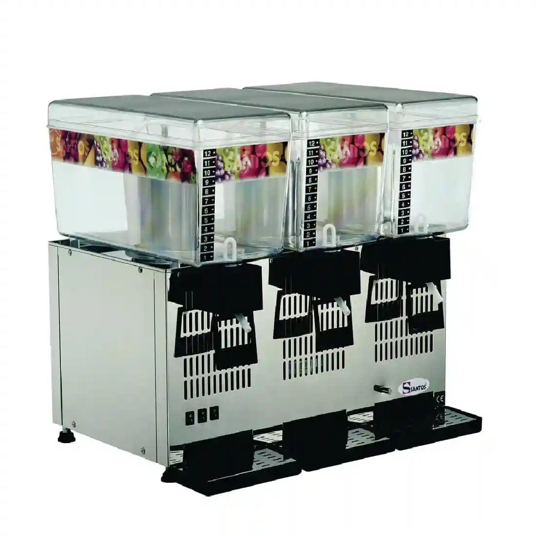 Santos Cold Drink Dispenser 3 Bowls 34-3