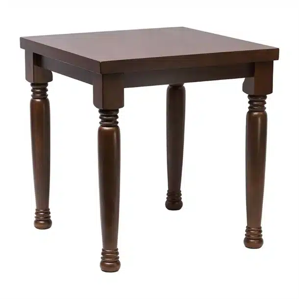 Cotswold Dark Wood Square Dining Table