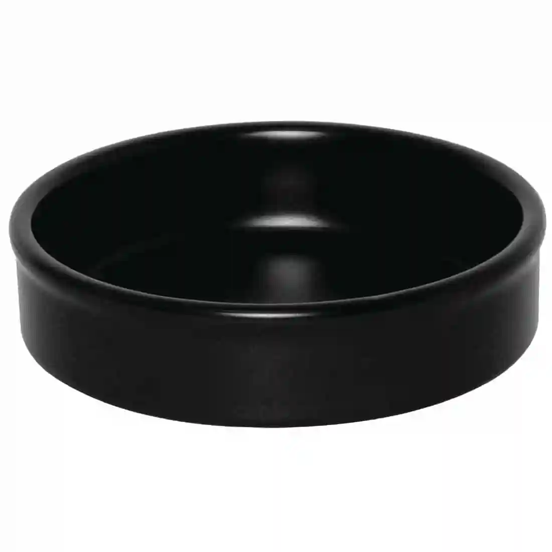 Olympia Mediterranean Stackable Dishes Black 102mm