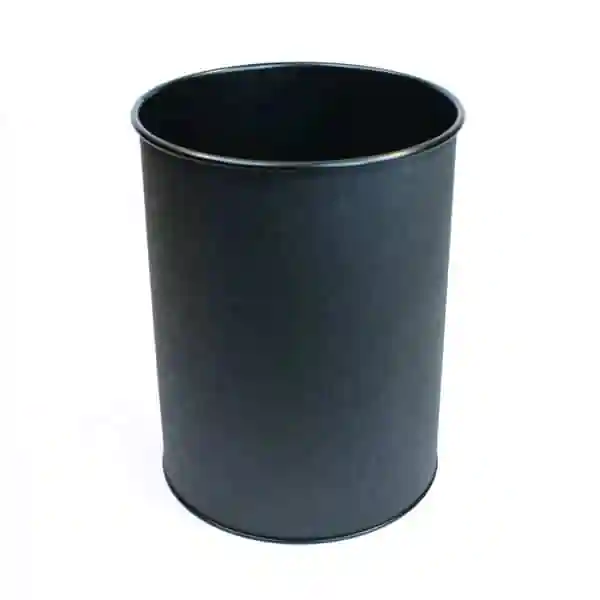 Material Covered Hotel Room Bins