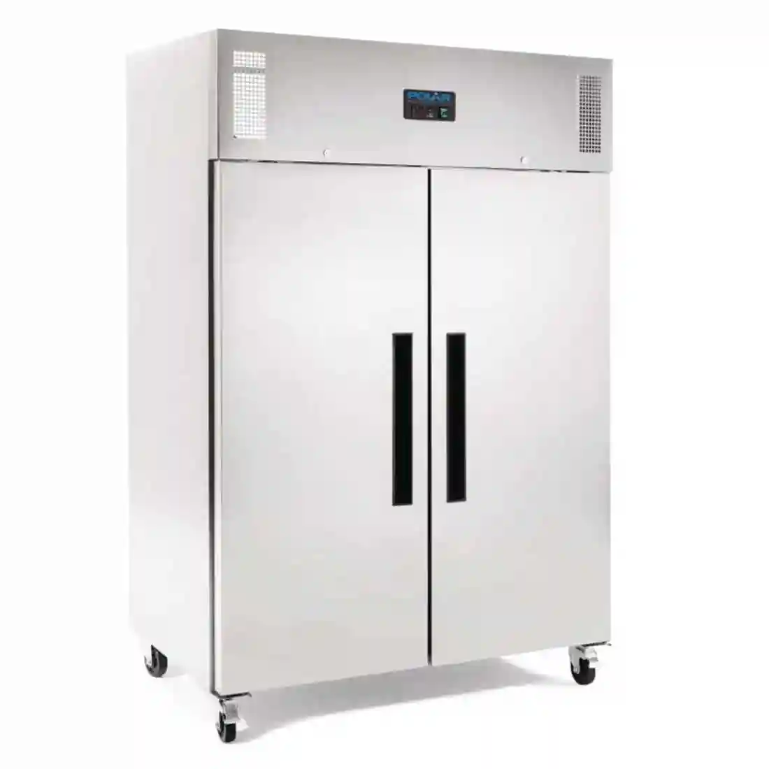 Polar Double Door Freezer Stainless Steel 1200Ltr