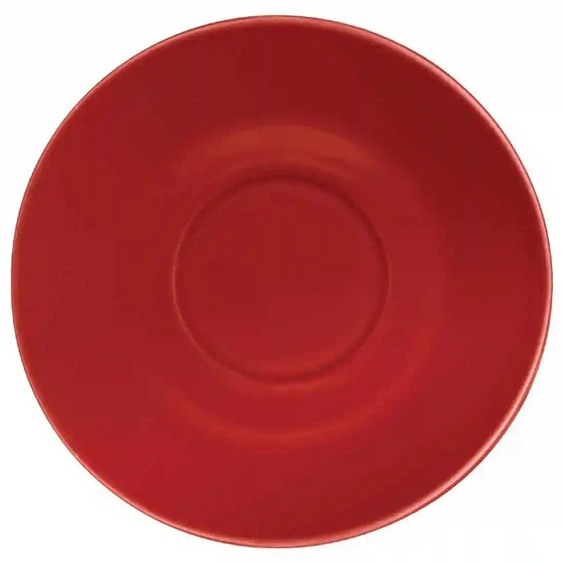 Olympia Cafe Saucers Red 158mm