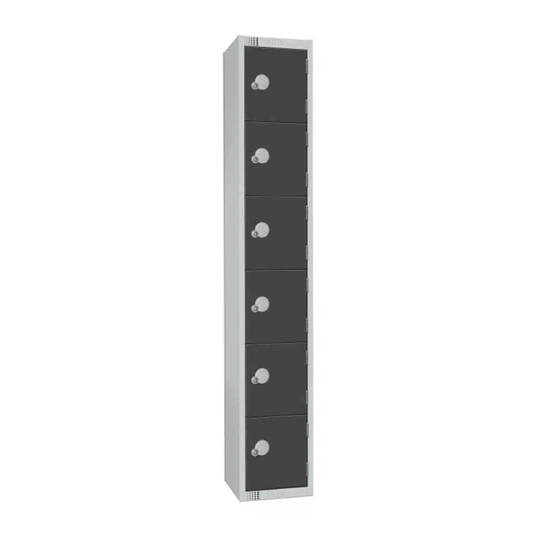 Elite Six Door Electronic Combination Locker Graphite Grey
