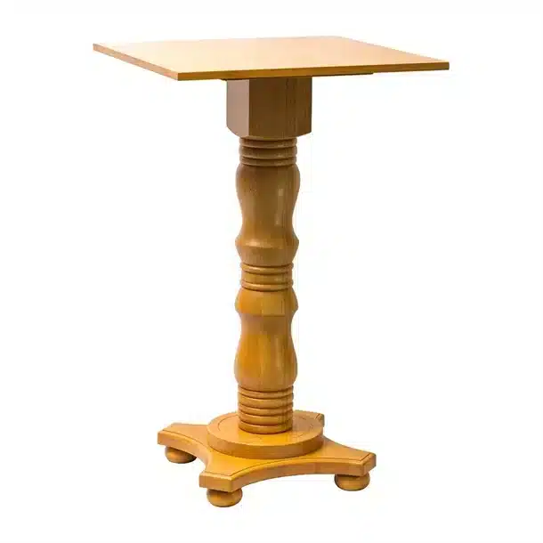 Islington Poseur Square Table Soft Oak