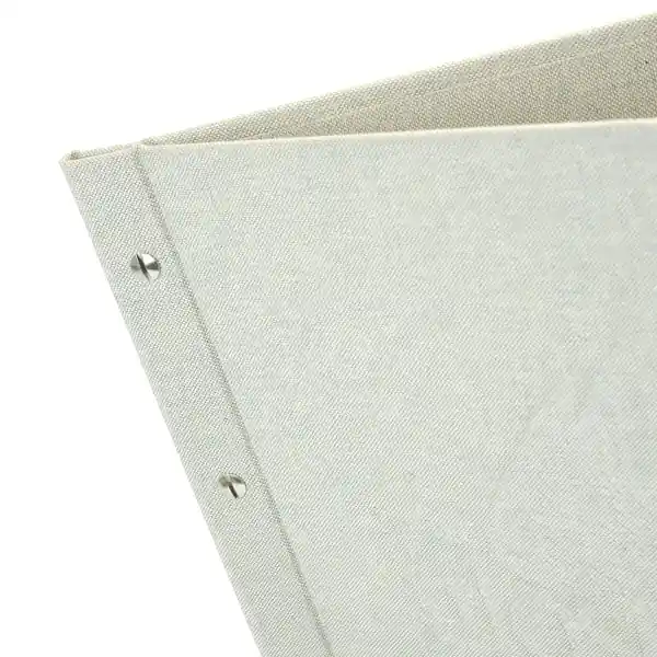 Hessian Menu Covers