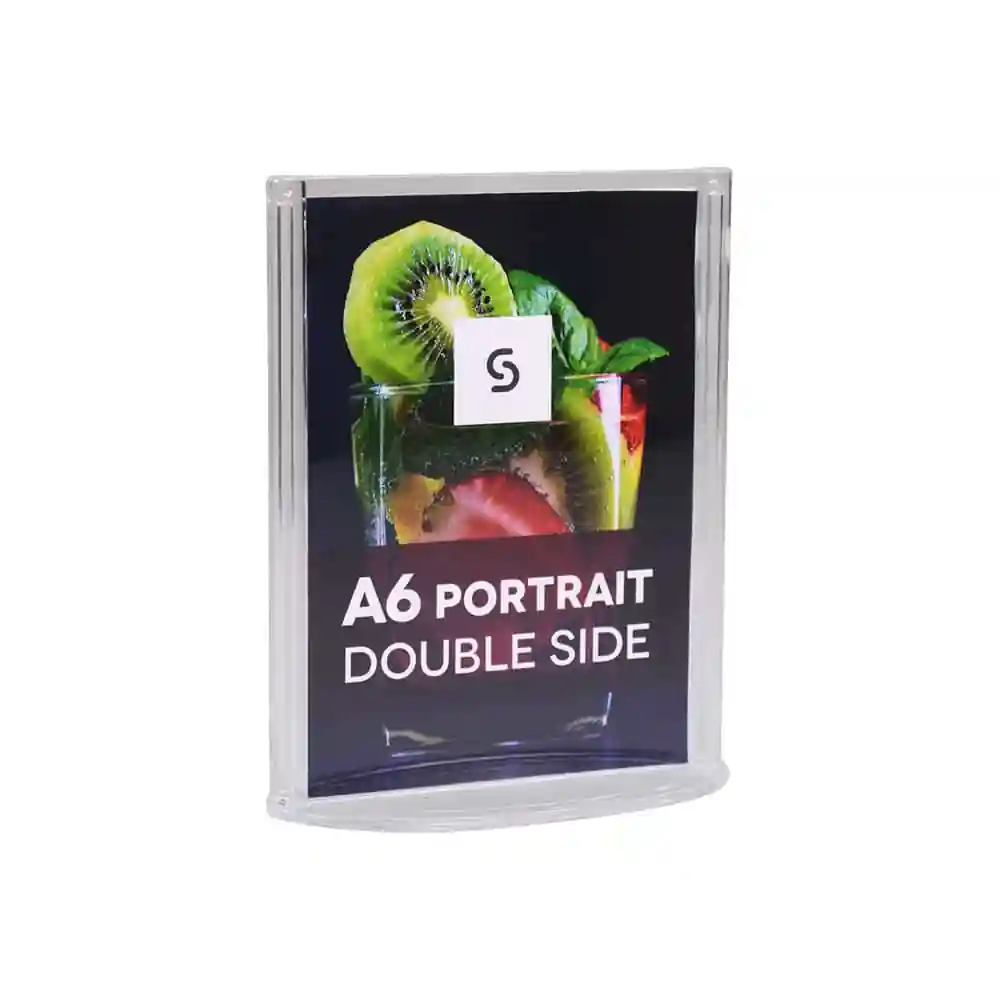 Oval Base Menu Holders